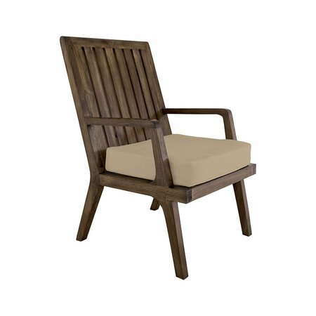 ELK HOME Teak Arm Chair Cushion In Cream 2317010CO